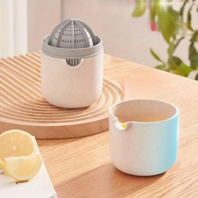 presse agrume manuel-beige