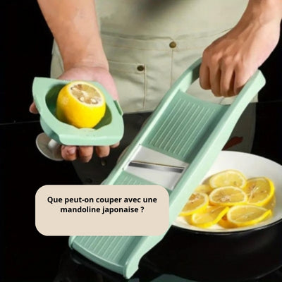 Quels aliments couper avec une mandoline japonaise ?