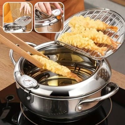 casserole-inox-neggets-poulet-frits