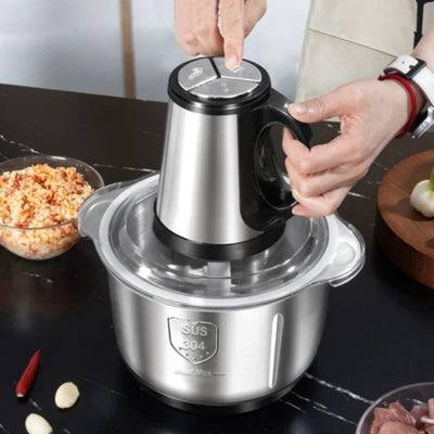 hachoir-a-viande-electrique-gris