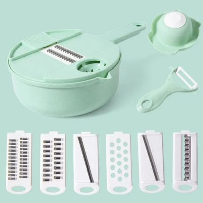 mandoline-cuisine-vert-six-lames