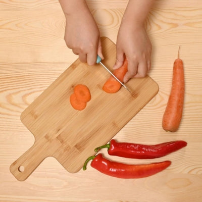 planche-a-decouper-bois-carotte-decoupee