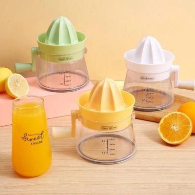 presse-agrume-trois-couleurs-verre-orange-presse