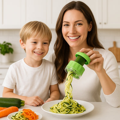 spiraliseur-de-legumes-spagueti-legumes-femme-enfant